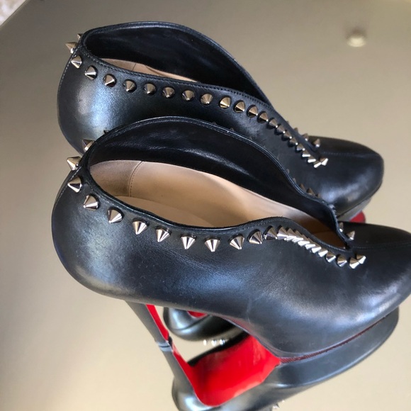 38 Christian Louboutin Platform Spiked Heel - Picture 4 of 5